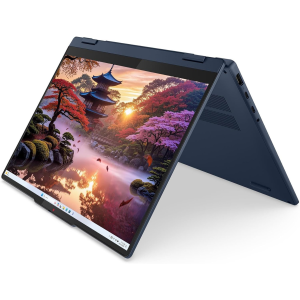 Alternative view of Lenovo 2026 IdeaPad 5 2-in-1 14” WUXGA IPS Touch Laptop 6-Core AMD Ryzen AI 5 340 AMD Radeon 840M Graphics 16GB LPDDR5 1TB NVMe SSD USB-C w/DP WiFi BE BT Webcam HDMI1.4 Backlit KB Windows 11 Home