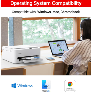 Alternative view of Canon PIXMA TS6520 Wireless Color Inkjet Printer Duplex Printing