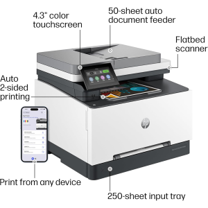 Alternative view of HP Color LaserJet Pro MFP 3301fdw Wireless All-in-One Color Laser Printer