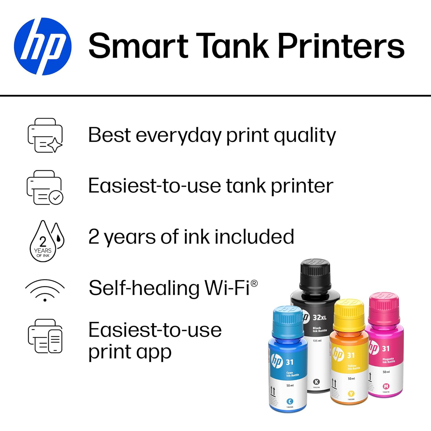 HP Smart Tank 5000 Wireless All-in-One Ink Tank Printer - Image 6